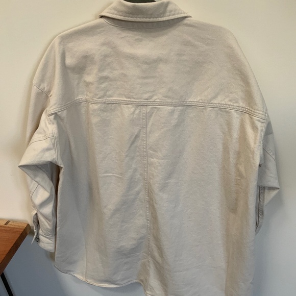 π BNWT Oversized Denim Shirt Jacket - Picture 5 of 7